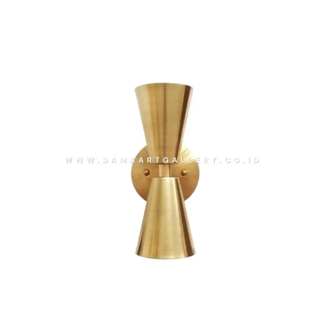 Lampu Dinding Minimalis Kuningan
